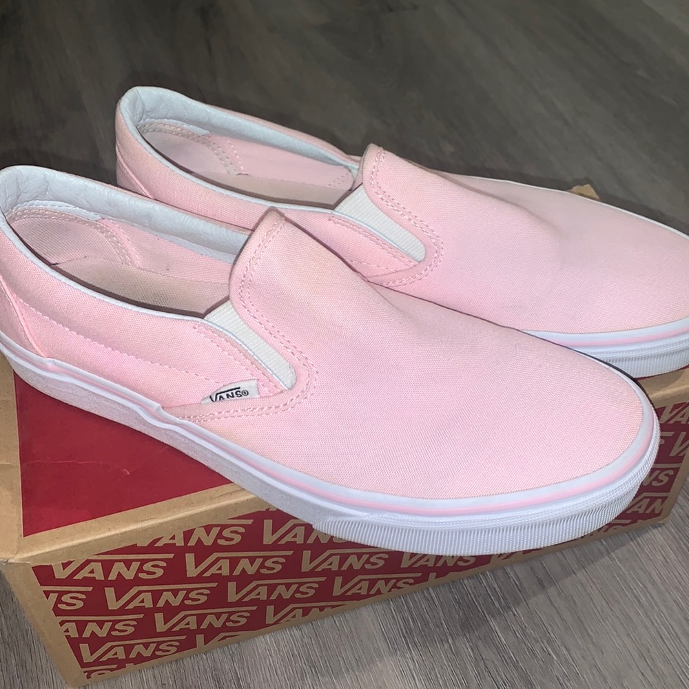 Unisex pink vans size 10 women’s size 8.5 men’s